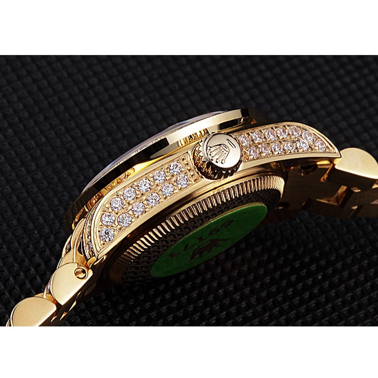 Good Copy Rolex Watches DateJust 622024 Swiss Diamond Rolex Dial Gold 0721